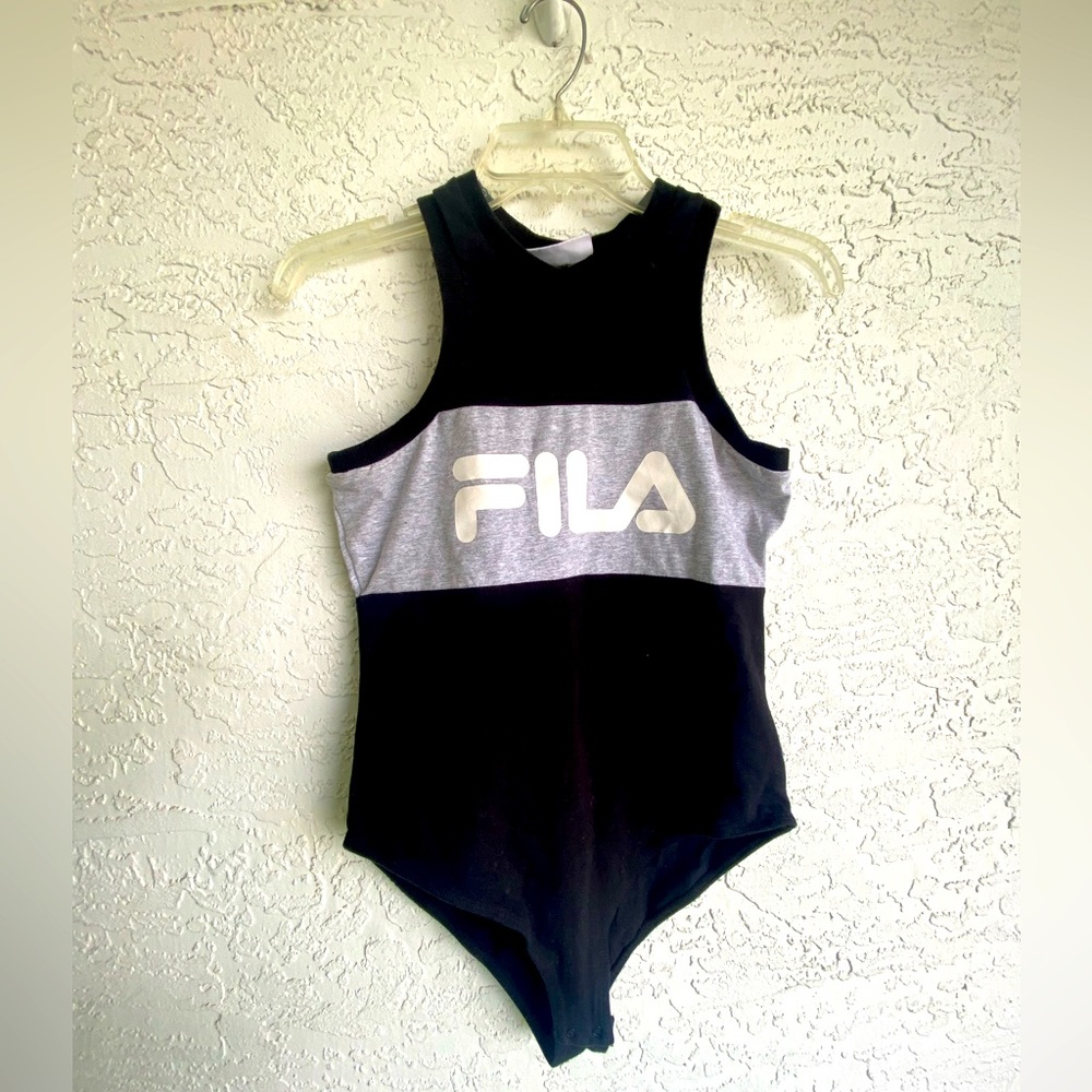 Women's Fila Bodysuit Onepiece Size Small